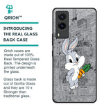 Cute Baby Bunny Glass Case for Vivo V21e