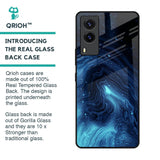 Dazzling Ocean Gradient Glass Case For Vivo V21e