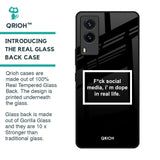 Dope In Life Glass Case for Vivo V21e