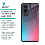 Rainbow Laser Glass Case for Vivo V21e