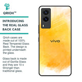 Rustic Orange Glass Case for Vivo V21e