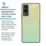 Mint Green Gradient Glass Case for Vivo V21e