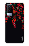 Floral Deco Vivo V21e Back Cover