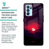 Morning Red Sky Glass Case For Oppo Reno6