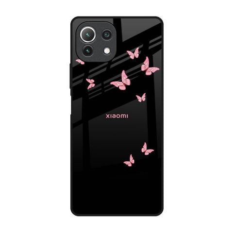 Fly Butterfly Mi 11 Lite Glass Back Cover Online