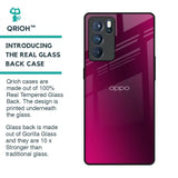 Pink Burst Glass Case for Oppo Reno6 Pro