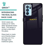 Deadlock Black Glass Case For Oppo Reno6 Pro