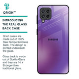 Ultraviolet Gradient Glass Case for Samsung Galaxy F22