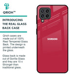 Solo Maroon Glass case for Samsung Galaxy F22