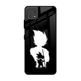 Monochrome Goku Samsung Galaxy A22 5G Glass Back Cover Online