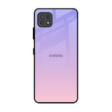 Lavender Gradient Samsung Galaxy A22 5G Glass Back Cover Online