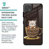 Tea With Kitty Glass Case For Samsung Galaxy A22 5G