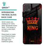 Royal King Glass Case for Samsung Galaxy A22 5G