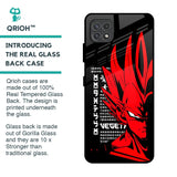 Red Vegeta Glass Case for Samsung Galaxy A22 5G