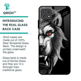 Wild Lion Glass Case for Samsung Galaxy A22 5G