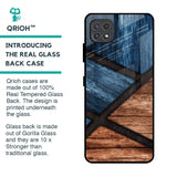 Wooden Tiles Glass Case for Samsung Galaxy A22 5G