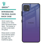 Indigo Pastel Glass Case For Samsung Galaxy A22 5G