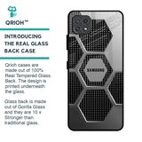 Hexagon Style Glass Case For Samsung Galaxy A22 5G