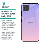 Lavender Gradient Glass Case for Samsung Galaxy A22 5G