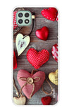 Valentine Hearts Samsung Galaxy A22 5G Back Cover