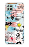 Happy Doodle Samsung Galaxy A22 5G Back Cover