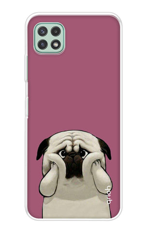 Chubby Dog Samsung Galaxy A22 5G Back Cover