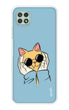 Attitude Cat Samsung Galaxy A22 5G Back Cover