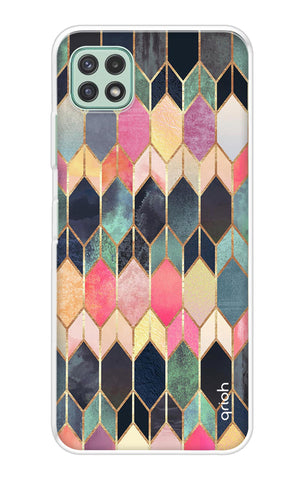 Shimmery Pattern Samsung Galaxy A22 5G Back Cover