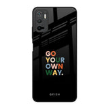 Go Your Own Way Redmi Note 10T 5G Glass Back Cover Online