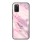 Diamond Pink Gradient Samsung Galaxy A03s Glass Cases & Covers Online