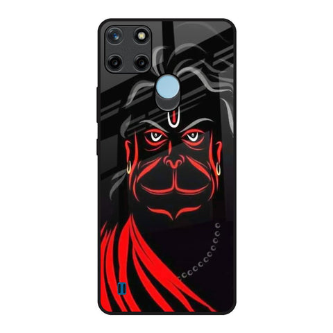 Lord Hanuman Realme C21Y Glass Back Cover Online