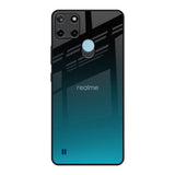 Ultramarine Realme C21Y Glass Back Cover Online