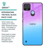 Unicorn Pattern Glass Case for Realme C21Y