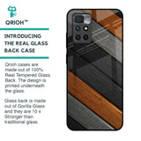 Tri Color Wood Glass Case for Redmi 10 Prime