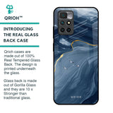 Deep Ocean Marble Glass Case for Redmi 10 Prime