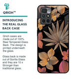 Lines Pattern Flowers Glass Case for Redmi 10 Prime