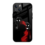 Shadow Character iPhone 13 mini Glass Back Cover Online