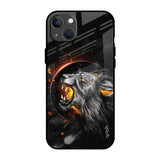 Aggressive Lion iPhone 13 mini Glass Back Cover Online