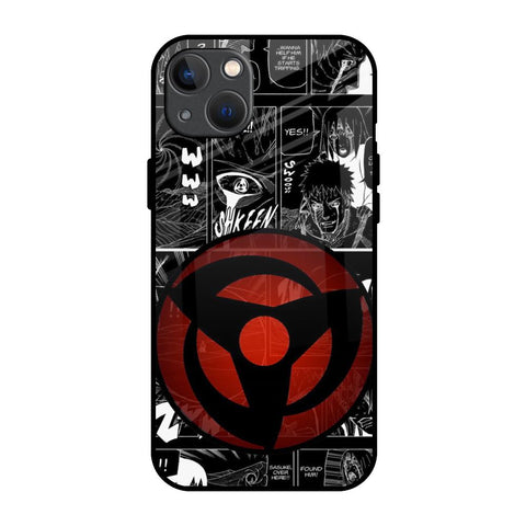 Sharingan iPhone 13 mini Glass Back Cover Online