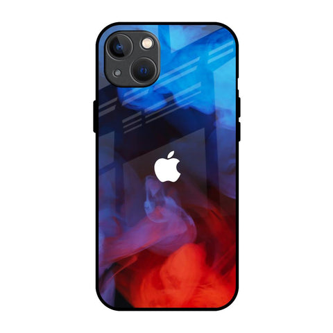 Dim Smoke iPhone 13 mini Glass Back Cover Online