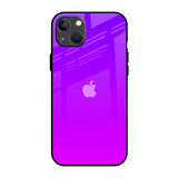 Purple Pink iPhone 13 mini Glass Back Cover Online