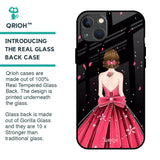 Fashion Princess Glass Case for iPhone 13 mini