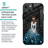 Queen Of Fashion Glass Case for iPhone 13 mini