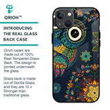 Owl Art Glass Case for iPhone 13 mini