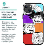 Anime Sketch Glass Case for iPhone 13 mini