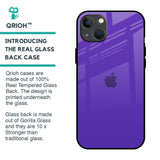 Amethyst Purple Glass Case for iPhone 13 mini