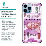 Stock Out Currency Glass Case for iPhone 13 Pro