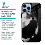 Dark Warrior Hero Glass Case for iPhone 13 Pro