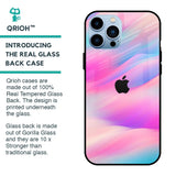 Colorful Waves Glass case for iPhone 13 Pro