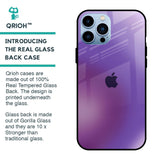 Ultraviolet Gradient Glass Case for iPhone 13 Pro